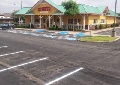 Outback after paving service
