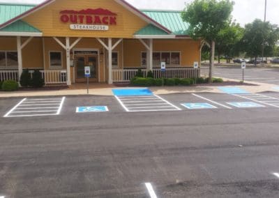 Outback after paving service
